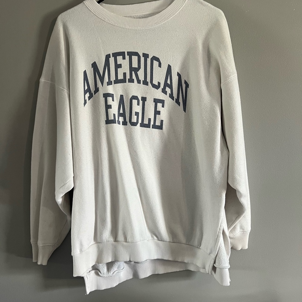 Oversized crewneck